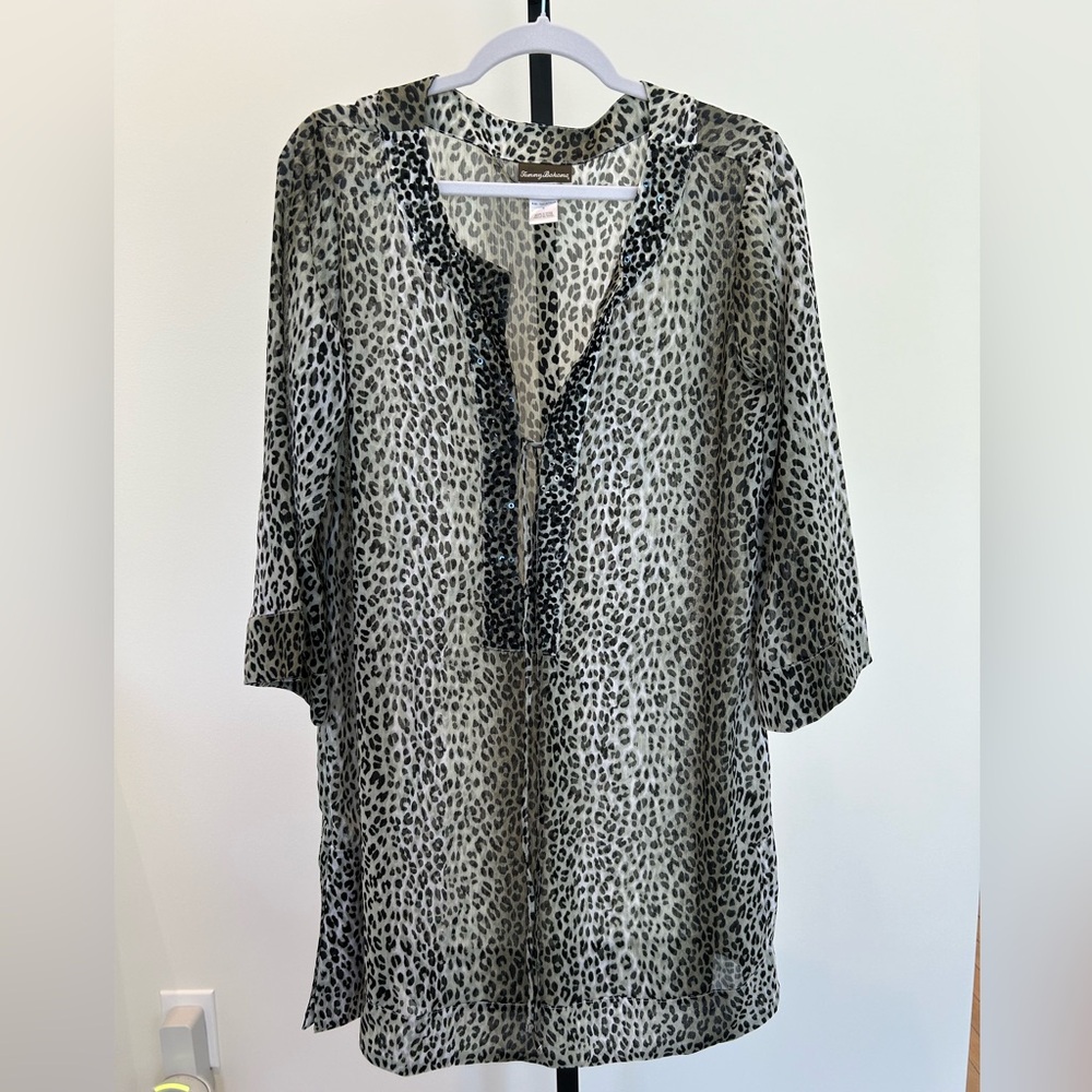 Leopard Swim Cover
